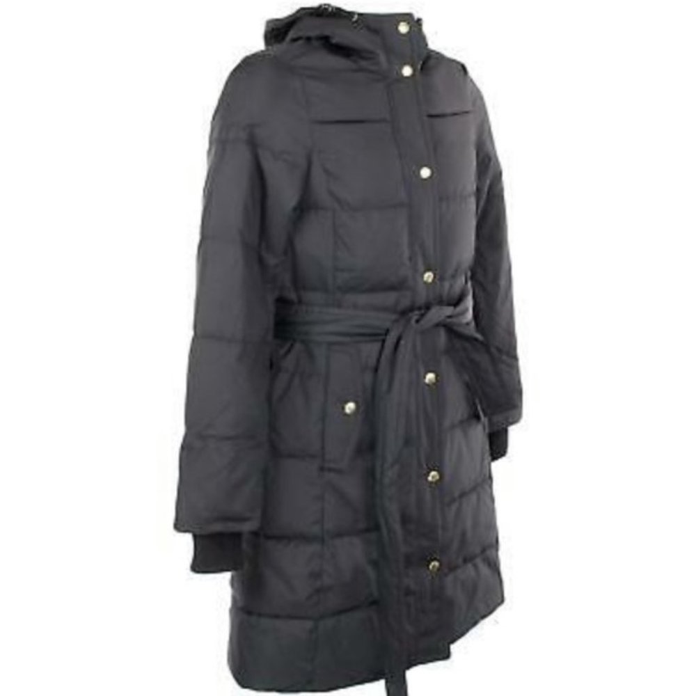J. Crew Puffer Jacket w/tie waist